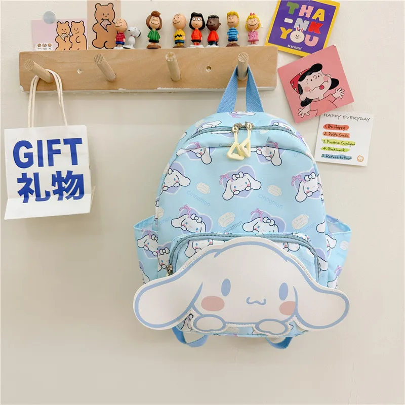 

Kawaii Sanrio Cinnamoroll Backpack Bag Kuromi Schoolbag Kids Cute Student High Capacity Shoulder Bags for Children Gifts for Kid