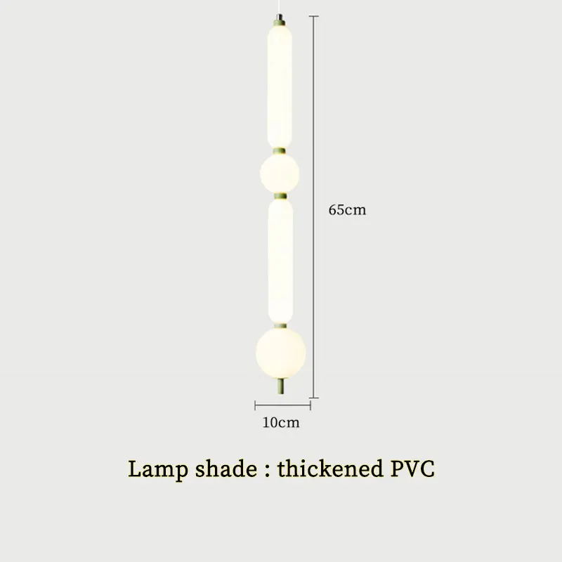 Modern Bedroom Bedside Ceiling Pendant Light Lamps Dining Room Restaurant Indoor Lighting Home Decoration Cream Style Chandelier