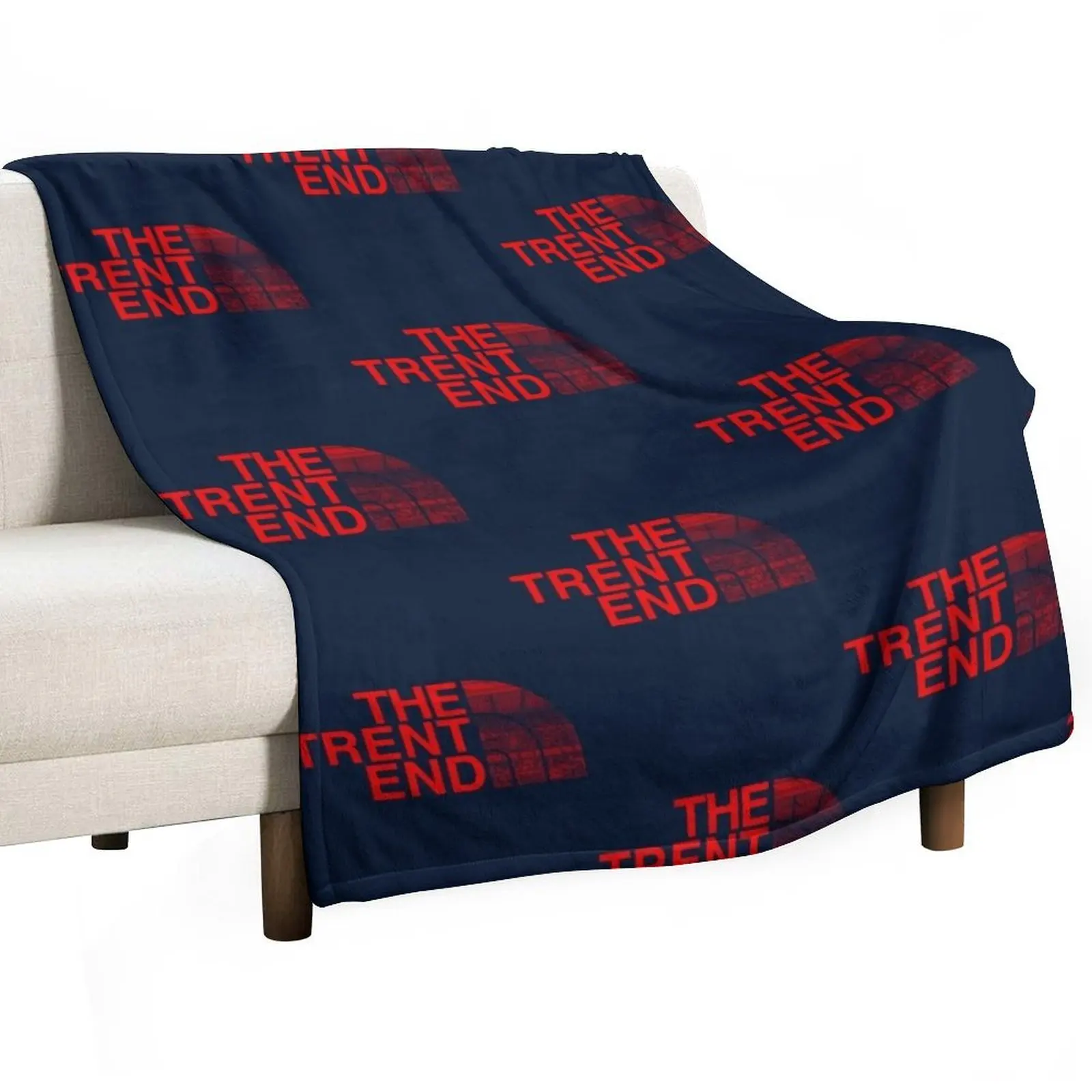 The Trent End Nottingham Forest Throw Blanket Thermals For Travel Furry Blankets