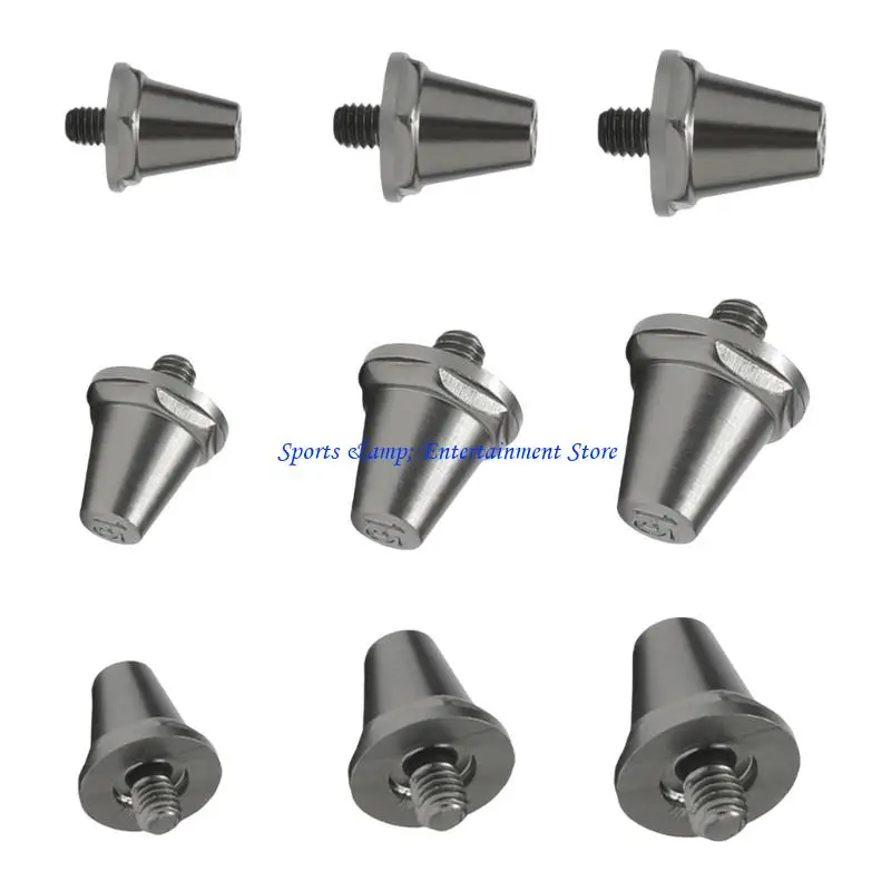 G7nf 12pcs calcio picchi chiodi sostitutivi calcio taglienti calcio in alluminio