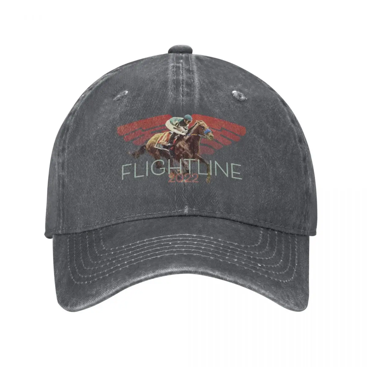 Famous Racehorse - Flightline2022 Baseball Cap Fashion Beach Rave Hood Men Golf Wear Women's