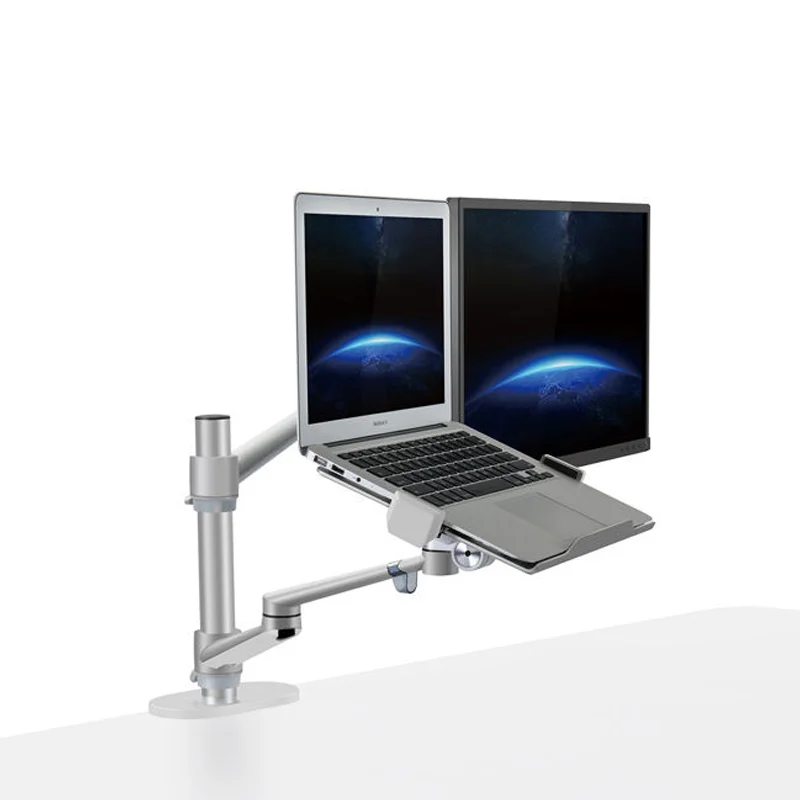 

Ergonomic Height Adjustable Other Computer Accessories Aluminum Laptop Stand and LCD Monitor Arm