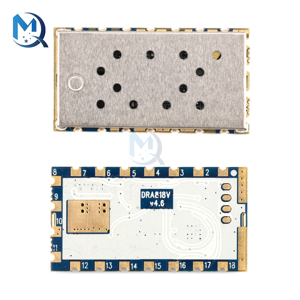 DRA818V Amateur Radio Module 144MHz 145MHz 146MHz 154MHz 174MHz 400-470MHz Frequency VHF HAM Amateur Radio Board DIY Kit