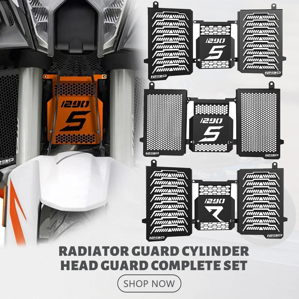 

2023 2022 Super Adventure 1290 ADV S R Motorcycle Radiator Grille Central Cylinder Guard Cover For 1290 Super Adventure S R 2021