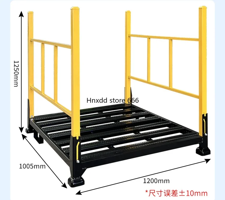 Warehouse folding stacking frame Qiao fixed frame cannula removable multi-function