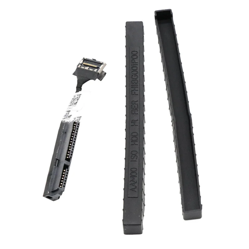 For Dell XPS 15 9570 Precision 5530 Grommet Rubber Rail + K0K71 HDD Hard Cable