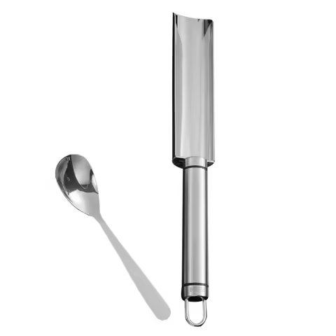 1Set Smooth Surface Meatball Maker Spoon Kit for Easy Clean DIY Shrimp Ball Fish Ball Rice Cake Tofu Balls Kitchen Gadget