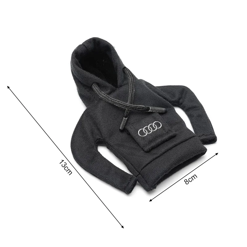 Car Universal Gear Shift Hoodie Cover Shift Cover Gear Handle Decoration For Audi A4 B5 8P 8V 8L A5 C7 4F A8 Q2 RS3 4 5 TT 4L R8