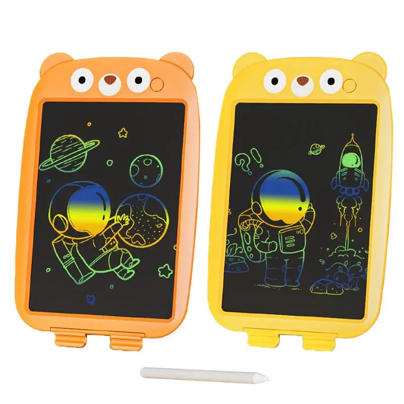 

Kids Educational Writing Pad Kids Glowing Writing Bear Tablet Toys Travel Activities Drawing Toys Educational Game for Kids