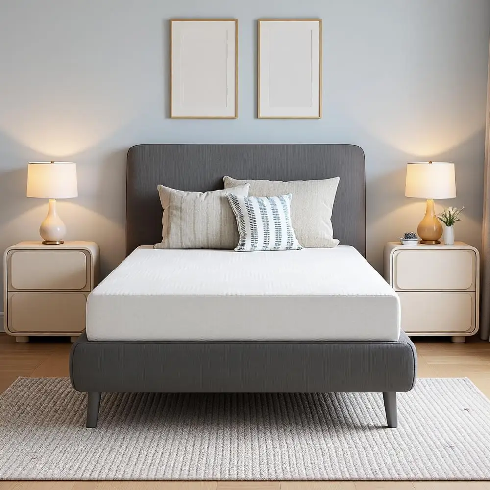 

5 Inch Twin Size Gel Memory Foam Mattress for Kids - Cooling Sleep & Pure Relief, Certi-Pur Certified