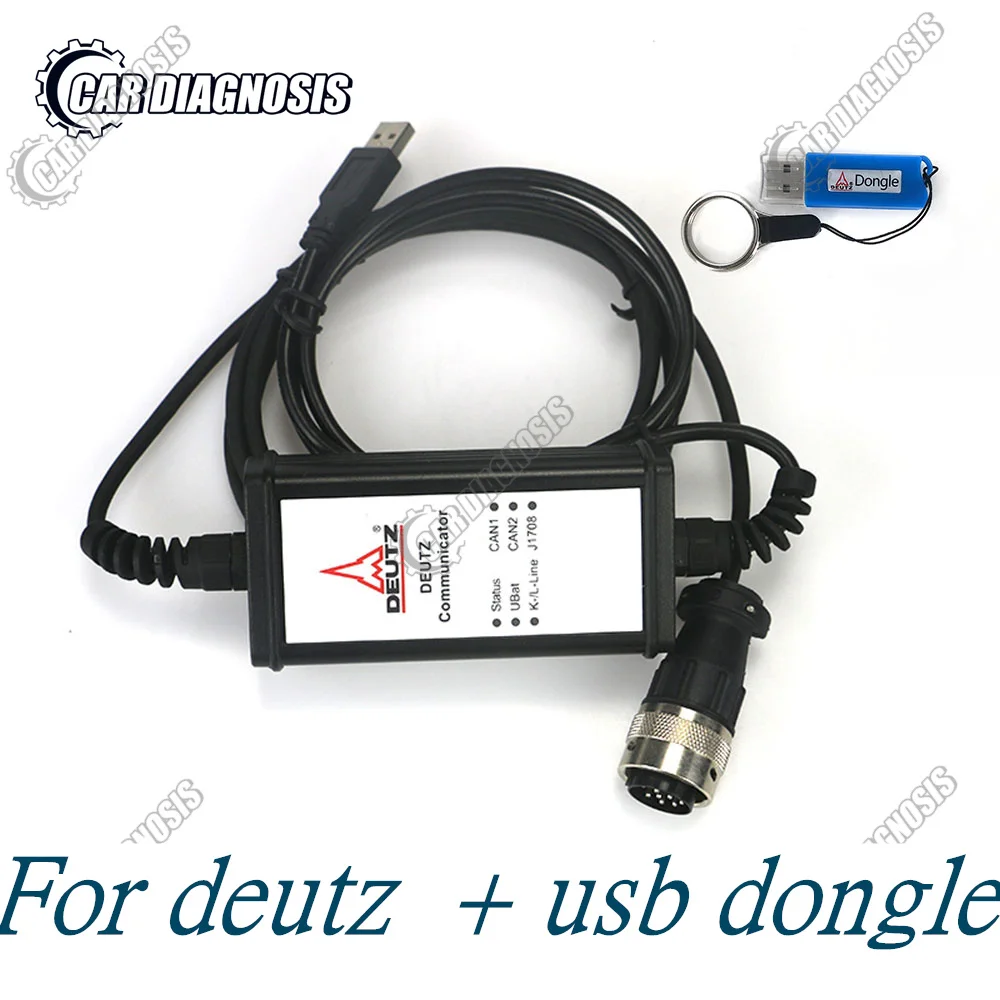 

For Deutz Tractor Diagnostic Tool Deutz Decom with SerDia 2010 For Deutz Controller Diagnostic Tool+usb dongle