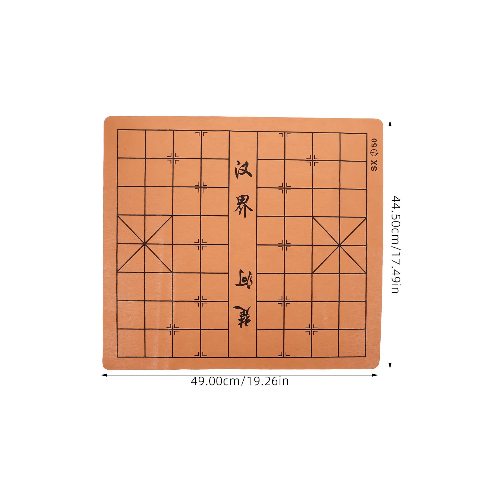 ثنائي الجانب Pu الصينية رقعة الشطرنج طوي نشمر Xiangqi حصيرة ملحق ل Weiqi الذهاب لعبة الشطرنج المحمولة الإبداعية مجلس لعبة