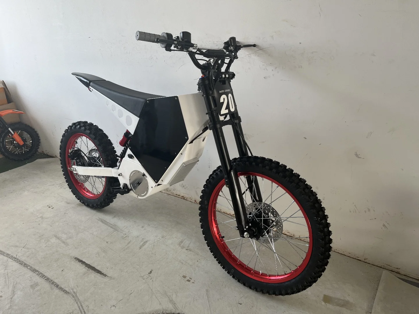 72V 15000W 75AH High Speed 100KMH 62MPH Fast Electric Dirt Bike Long Range Mid-Drive Adult Fatbike Mountain Motorcycle Motorbike