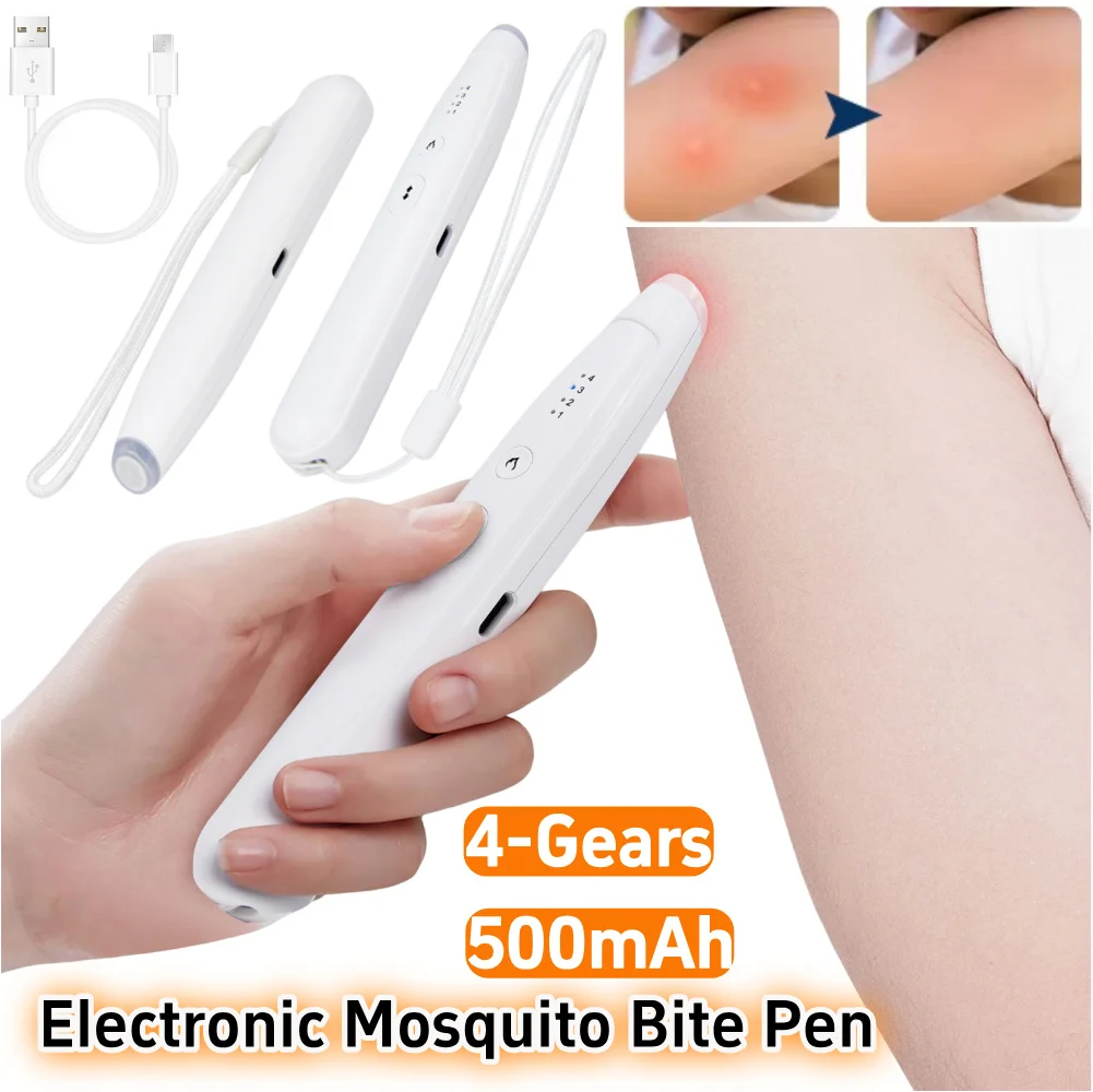 Pluma portátil para aliviar la picazón, bolígrafo para aliviar la picazón, picadura de insecto Natural, bolígrafo para aliviar la picazón, bolígrafo antipicazón recargable para niños adultos