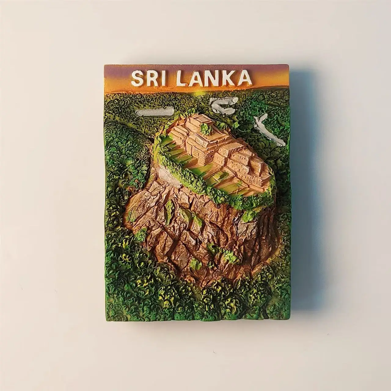 سريلانكا كولومبو سيجيريا تذكارية سياحية إبداعية معلم المدينة القديمة العمارة ملصق مغناطيسي ملصق الثلاجة #5