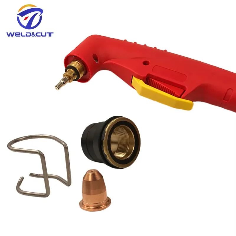 

Trafimet Series S45 Gas Cooled 5m CNC Plasma Cutting Gun Torch With All Consumables Parts