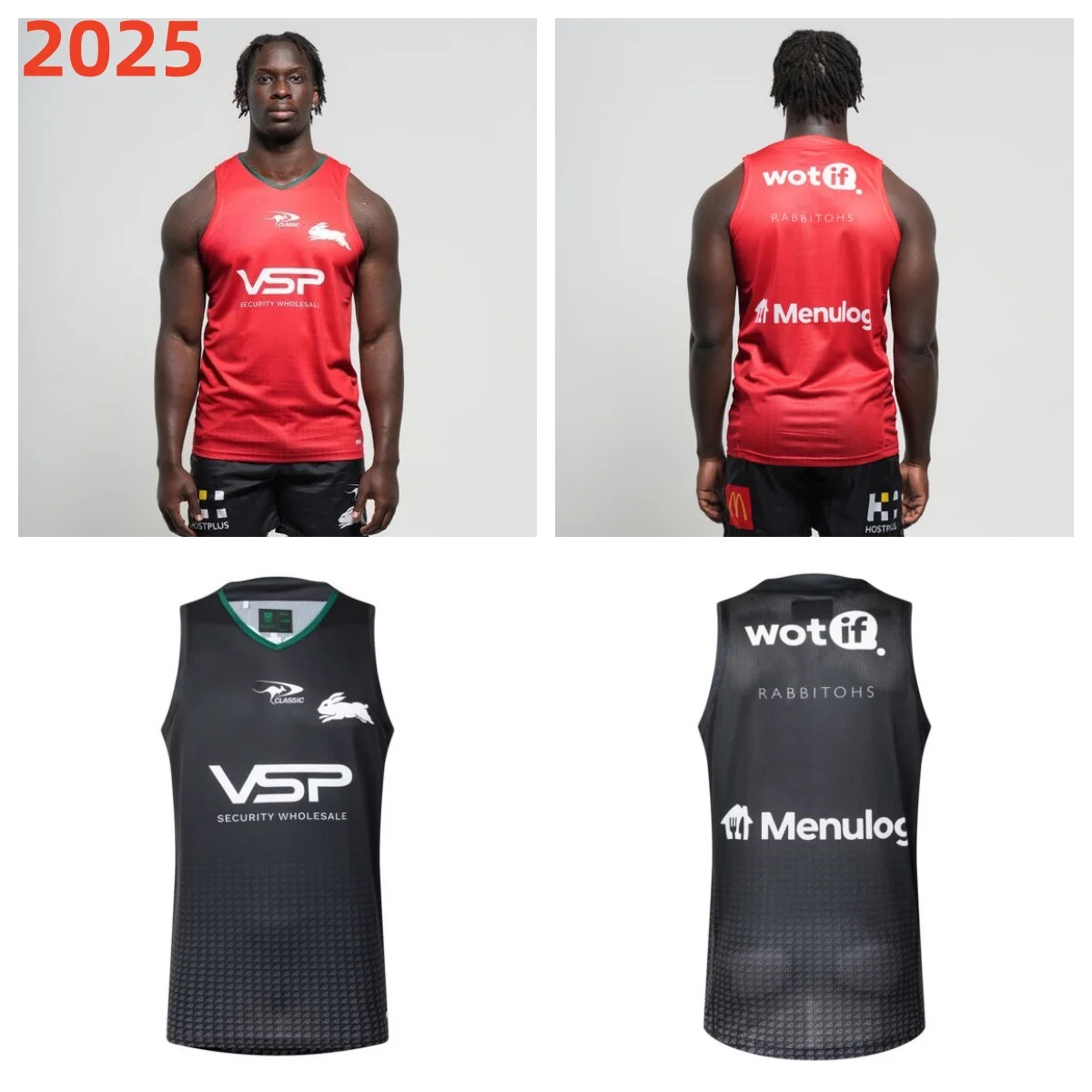 South Sydney Rabbitohs 2025 Alternate Training Singlet