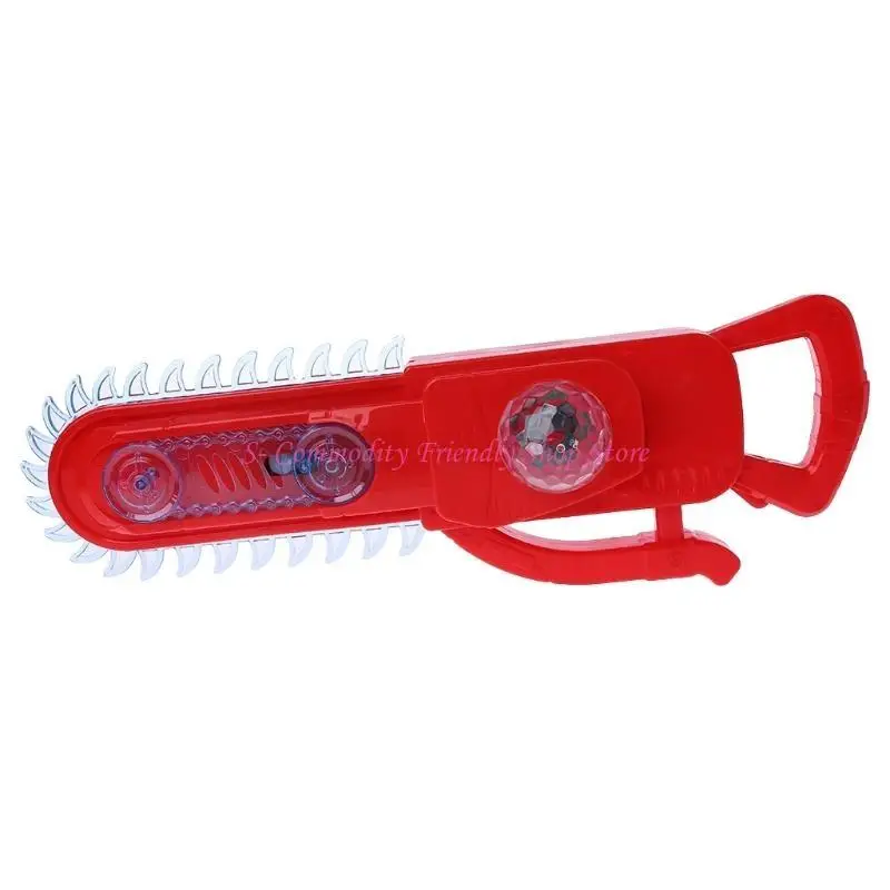 

85AE Magical Imaginary Flash Electric Chainsaw Children Kids for Play Toy Education G