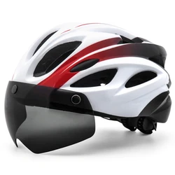 Eastinear-bike Helmet With LED Rear Light for Men and Women, Outdoor MTB, Road Cycling, High Quality, One Piece