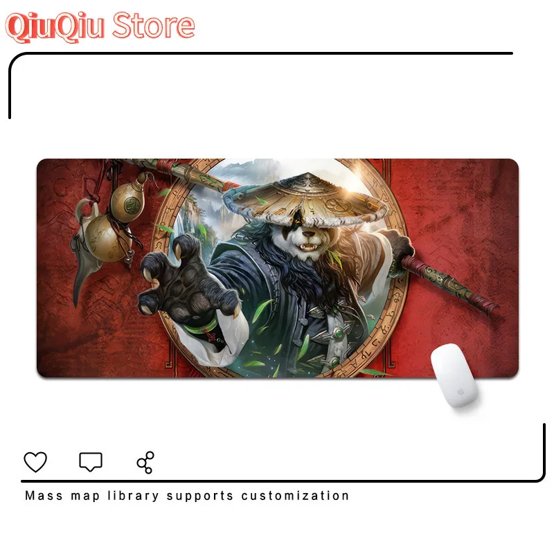 World of Warcraft Mouse Pad Arthas Anime Game Pads Large Custom Dirt-Resistant Computer Desk Mat Keyboard Rug