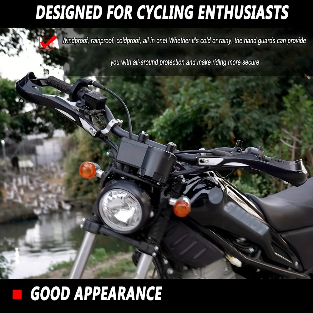 22mm 28mm Motorcycle Hand Guard Handle Protector Handlebar Lever Guard Especially Suitable for Off-road Motorcycle Dirt Bike ADV