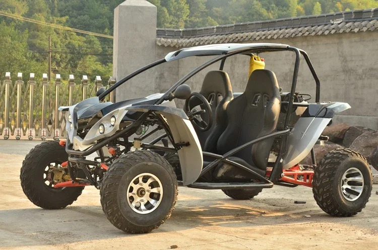 Four-wheel single double kart ATV mountain off-road motorcycle adult gasoline electric vehicle shaft drive four-wheel drive