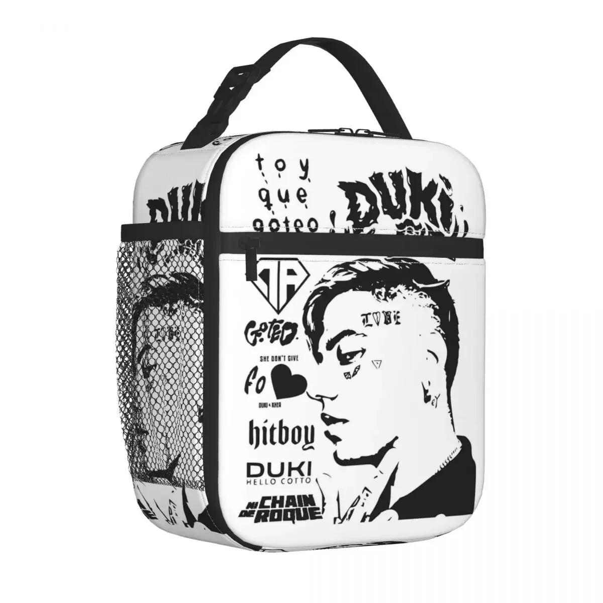 

Lunch Boxes Duki Singer Rapper Accessories Lunch Container Unique Design Cooler Thermal Bento Box For School