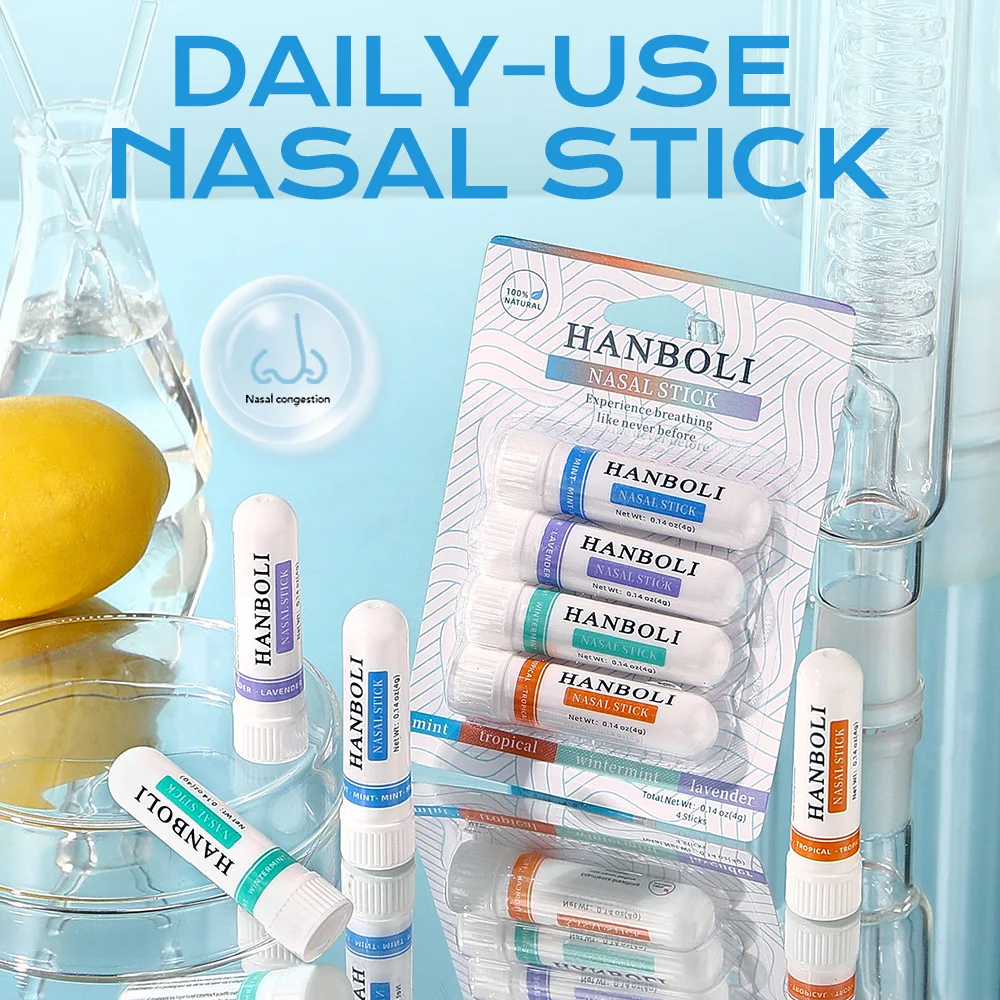 hanboli energy bar set nasal inhaler to refresh the mind and prevent drowsy driving