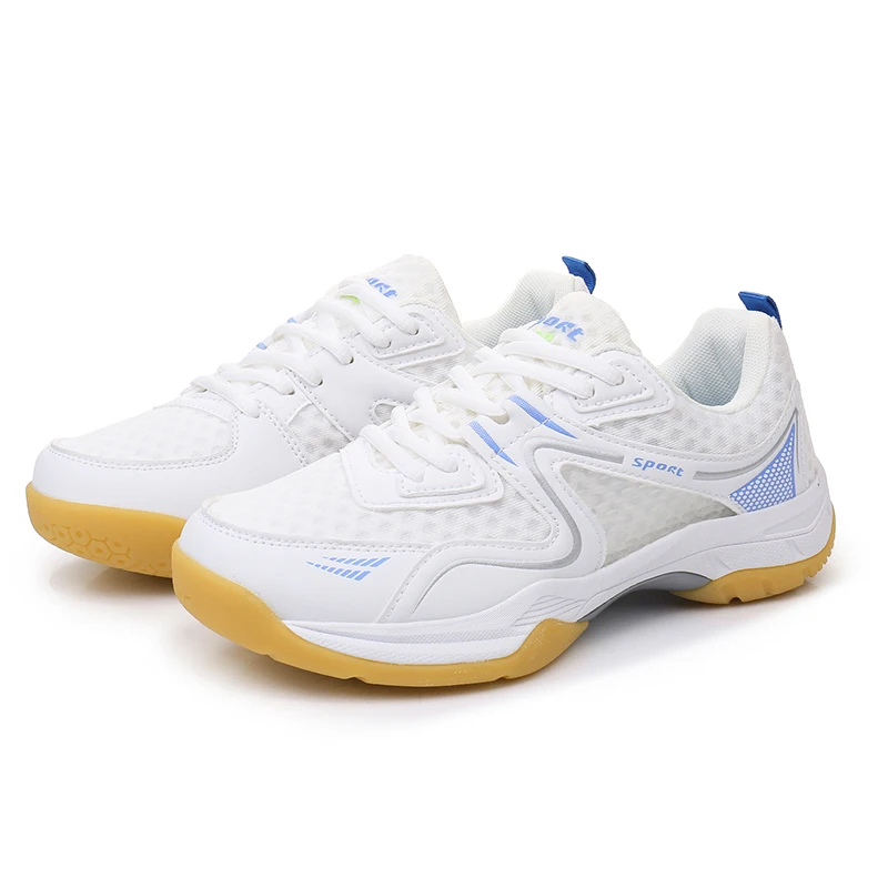 

2024 New Badminton Shoe Fitness Training Tennis Shoes Non-slip Shock Absorption Table Tennis Shoes Men's and Women's Sports Shoe