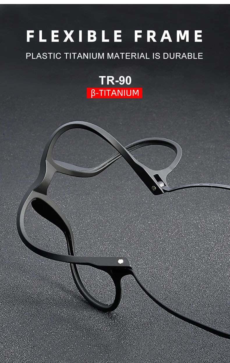 OKH UltraLight Reines Titan Brille Blau Licht Blockieren Lesebrille Männer Myopie Hyperopie Optische Glas Rezept Brillen prescription glasess – Detail 5