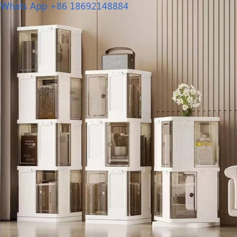 

Многоярусный напольный органайзер-стеллаж для хранения, без монтажа, для книг и мелочей