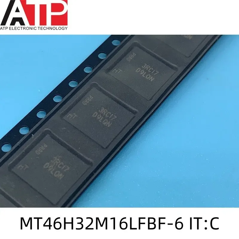 (1 piece) MT46H32M16LFBF-6 IT:C D9LQN MT46H32M16LFBF-6-IT:C FBGA-60 SDRAM Mobile LPDDR Memory IC 60-VFBGA (8x9) New and Original