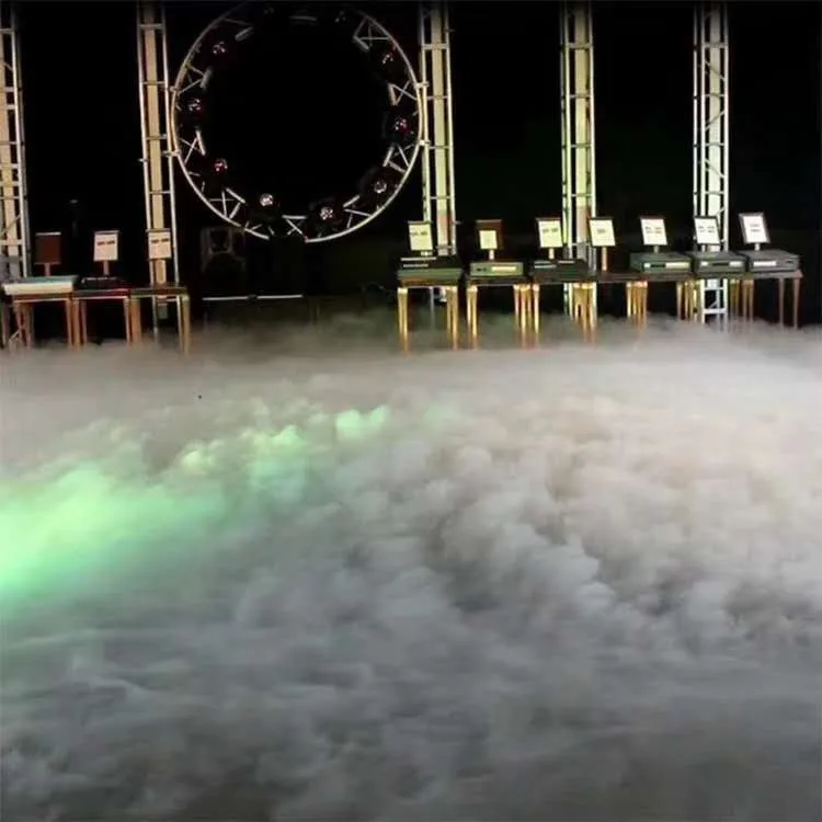 Special stage 2000W high power water fog machine wedding low fog machine Celebration party bar dry ice machine