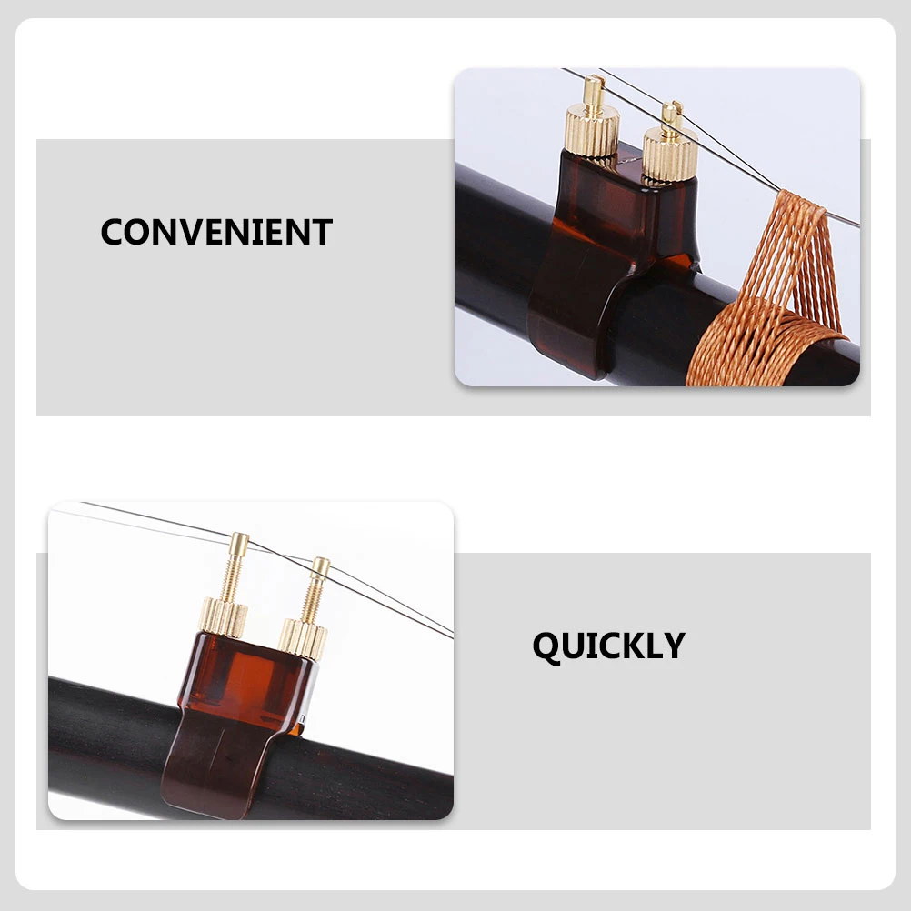 

2 Pcs Spinner Erhu Accessories Tuners Adjuster Huqin for Musical Instruments