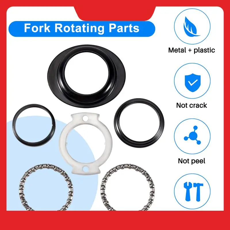

Front Fork Bearing Bowl Rotating Parts Pole Rotation Kit For XIAOMI MIJIA M365 M187 Scooter
