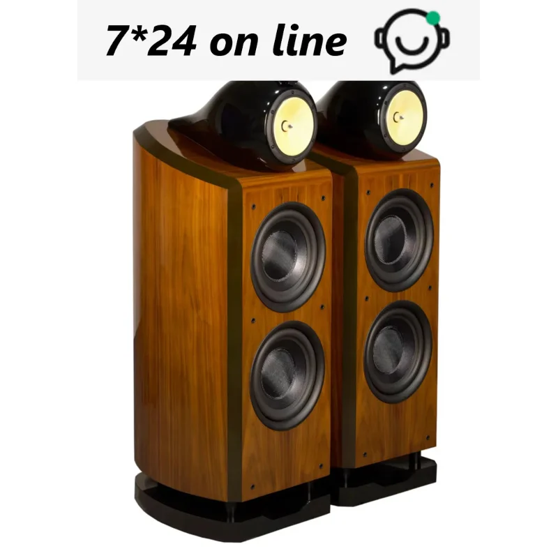 AVplay M10-BF 5TH Max Três vias Duplo 10 polegadas Woofer Alto-falante HiFi Mid-woofer 6.5''Sensidade 88dB Grande Woofer Forte 4ohm