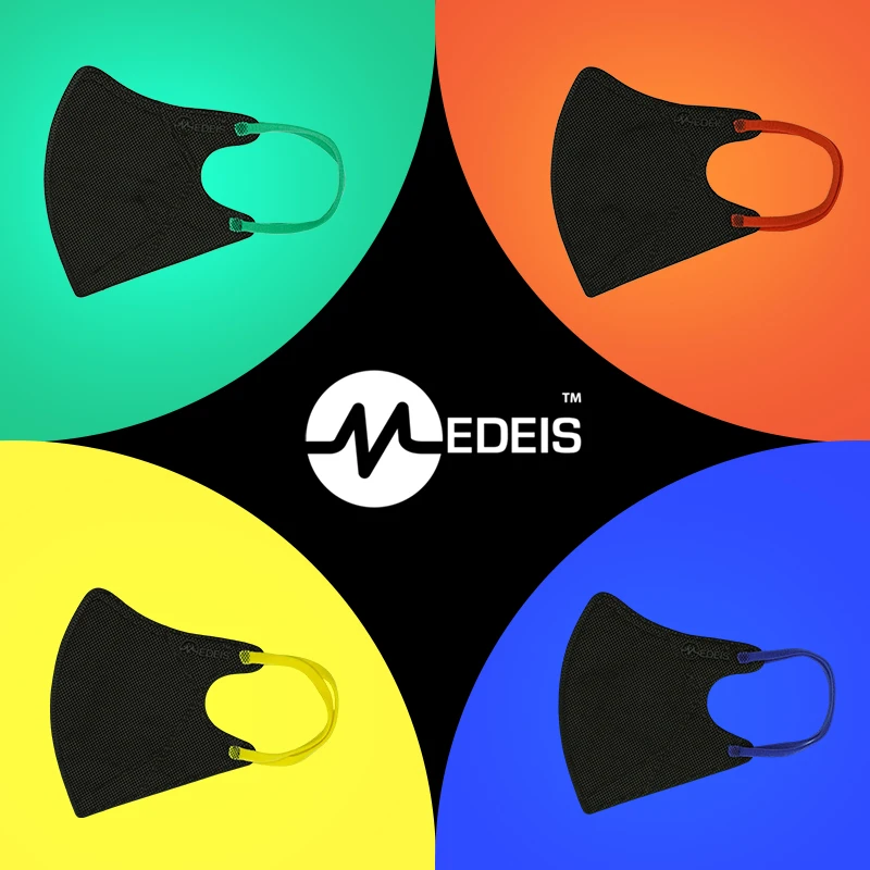 

MEDEIS 3D Stereo Mask Men Women High Aesthetic Thin Breathable Fashionable Comfortable Anti Pollen Windproof Face Mask