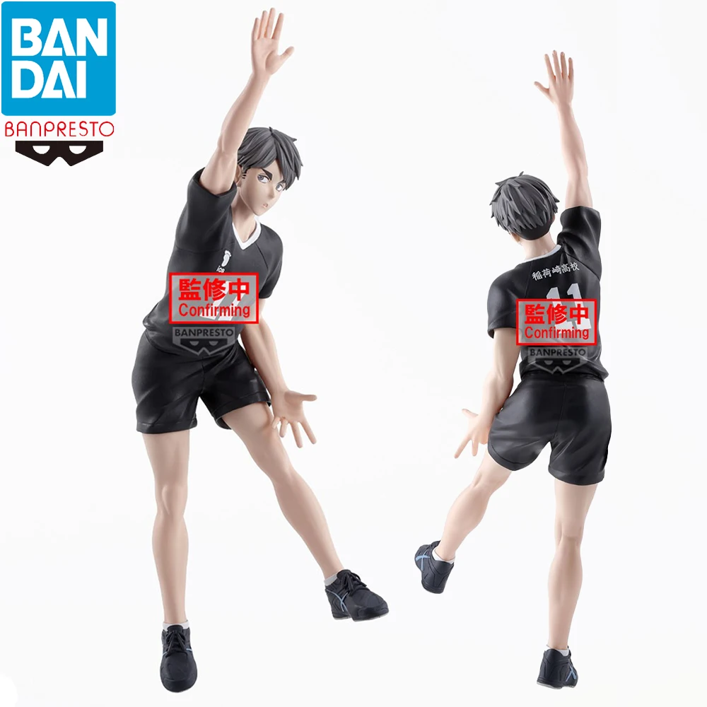 

100% Original Bandai Spirits Banpresto Posing Figure Haikyuu!! Miya Osamu Anime Figure Collection Garage Kit Model Decoration