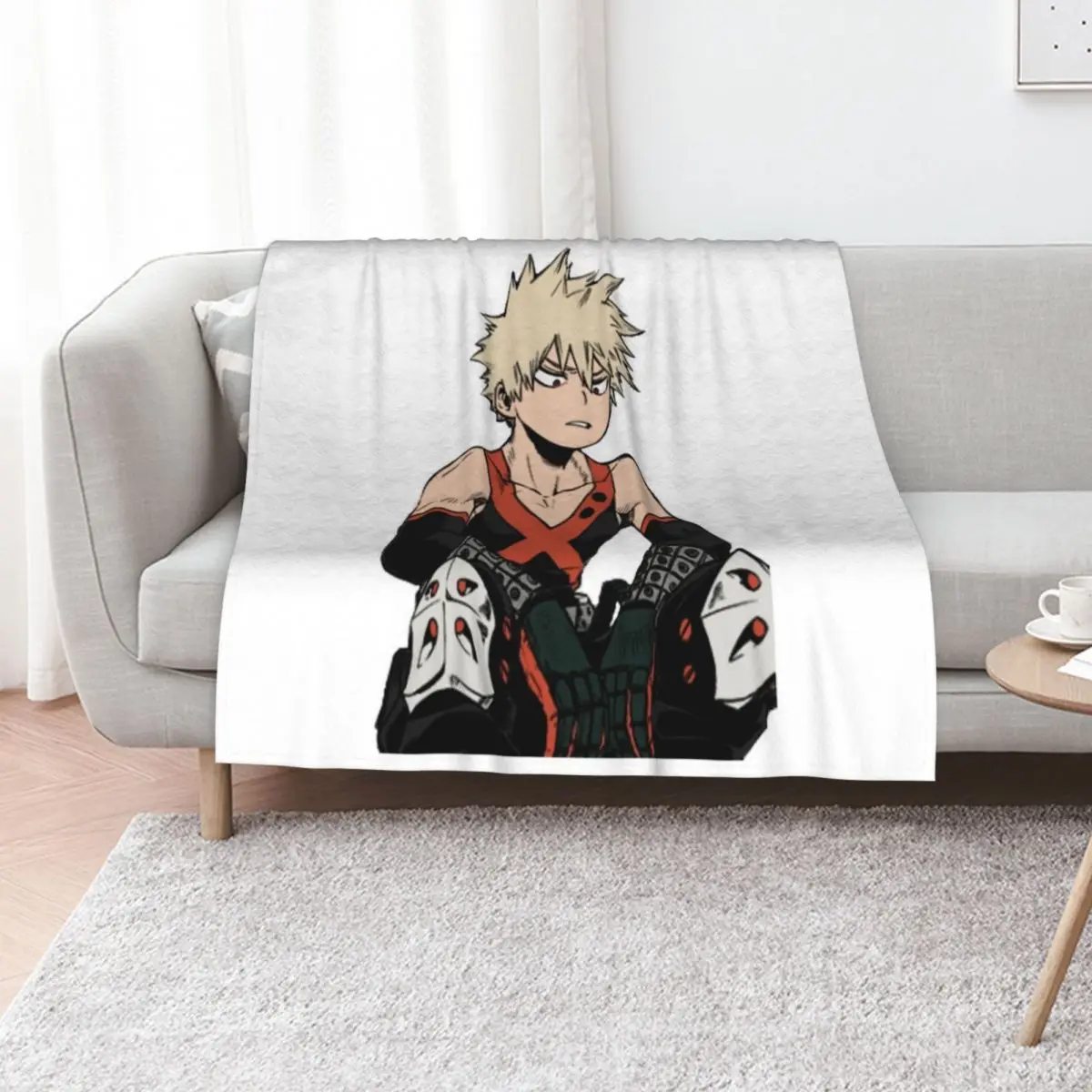 

Katsuki Bakugo Throw Blanket Thermals For Travel sofa bed Decorative Sofa Giant Sofa Blankets