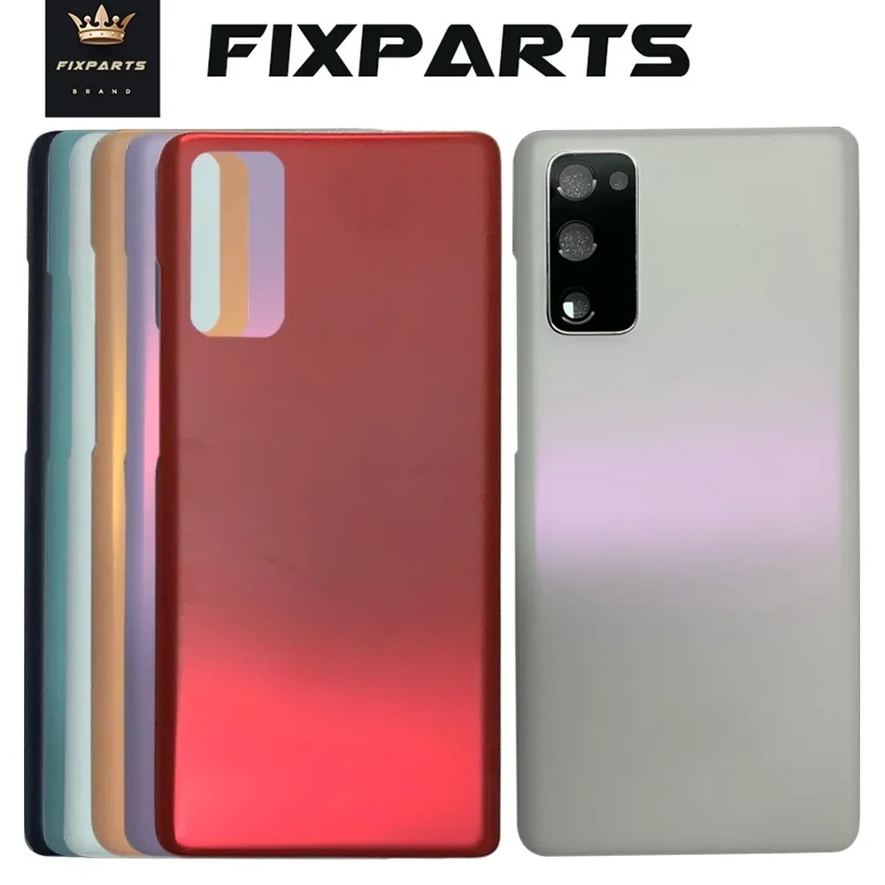 6.5”For Samsung Galaxy S20 FE Back Cover Rear Door Housing Case Replacement SM-G780F SM-G780G For Samsung S20 Lite Battery Cover