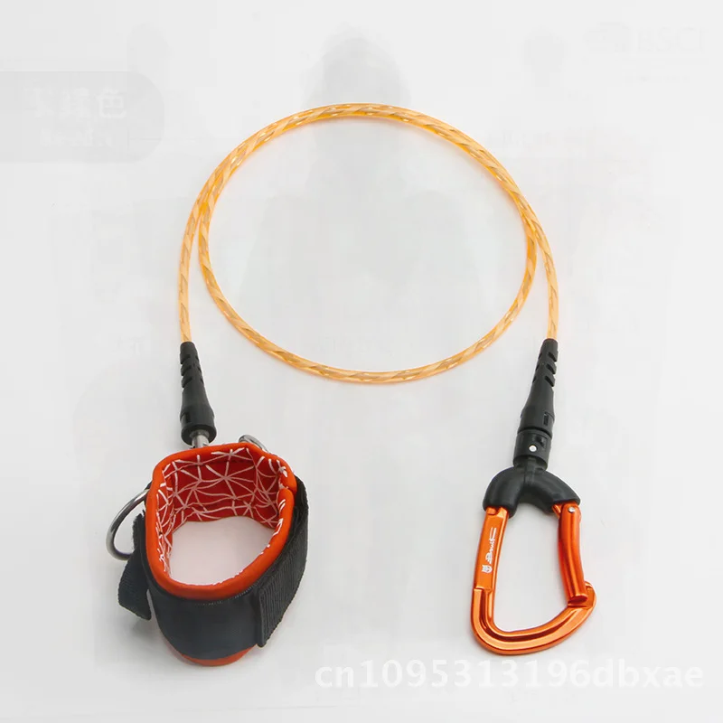 

Подводная веревка для фридайвинга с быстросъемной функцией защиты от потери, настраиваемый логотип, длина 5 мм х 1 м для подводного плавания