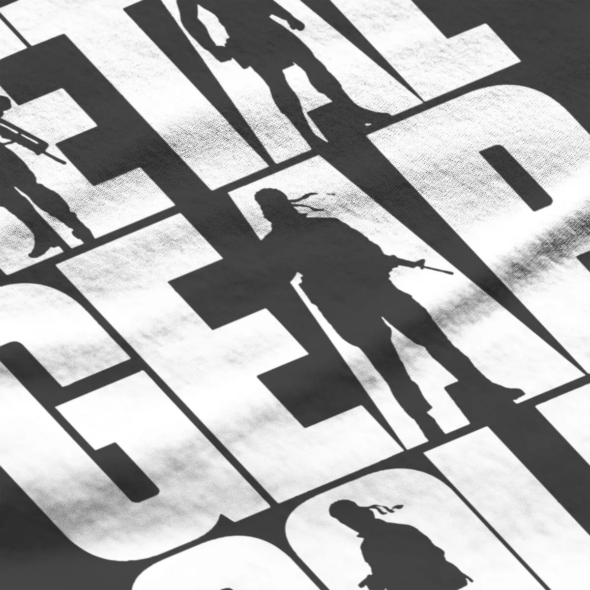 Metal Gear Solid snake big boss MGSV foxhound the phantom pain diamond dogs  Pure Cotton Large size  printed t-shirt for men