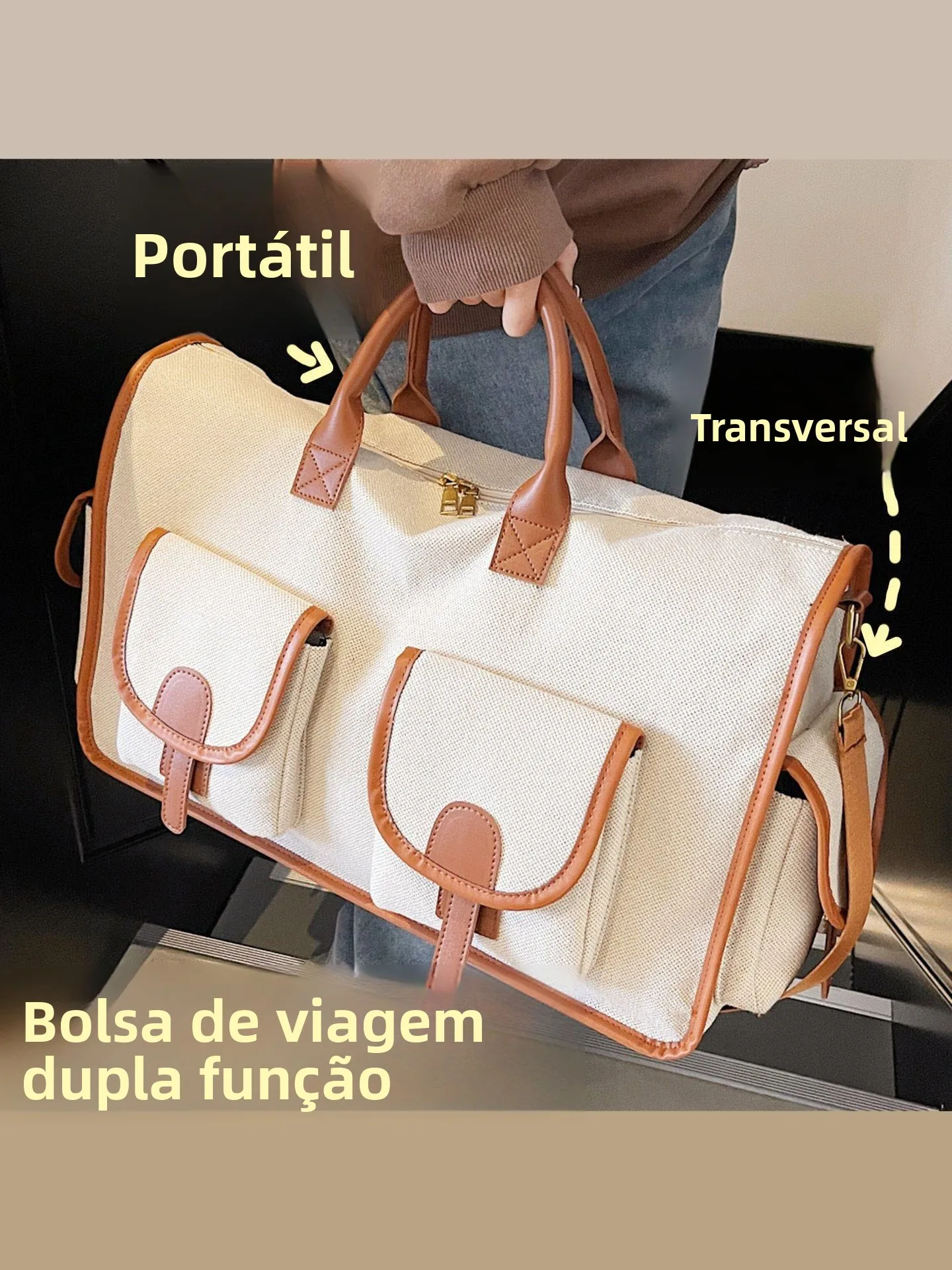 2026-new-short-trip-business-travel-bag-large-capacity-portable-handheld-crossbody-dual-use-luggage-bag-for-women-high-aesthe