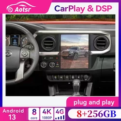 12.1Inch TouchScreen Android 14 Carplay Car Radio For Toyota Tacoma 2016 - 2021 Multimedia Player Navi GPS WIFI Stereo Head Unit