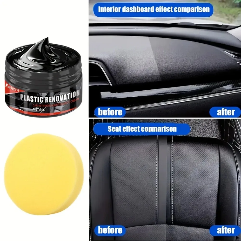 プラスチック修復ペースト - 多機能車内・外装ケアワックス（内装、トリム、表面の修復用）