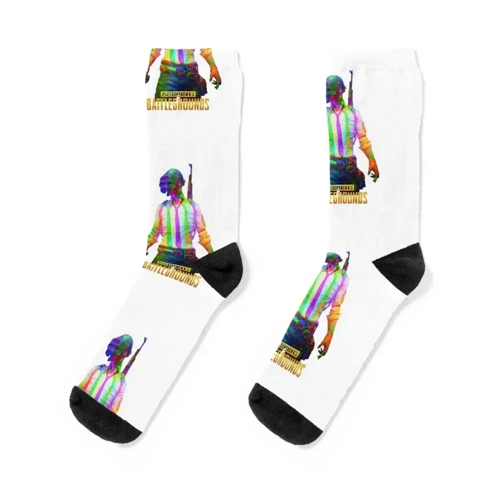 

For PUBG lovers Socks gym snow new in's funny gifts Socks For Men Women's funny gift cool anime hiphop Men's Socks Women's