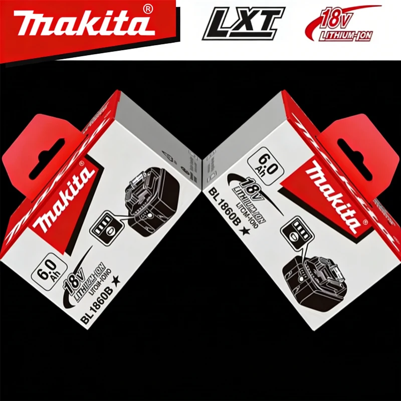 

100% Original Makita battery,18V 6.0Ah rechargeable battery, replacing Makita BL1830B L1840B L1850B L1860B,power tool battery