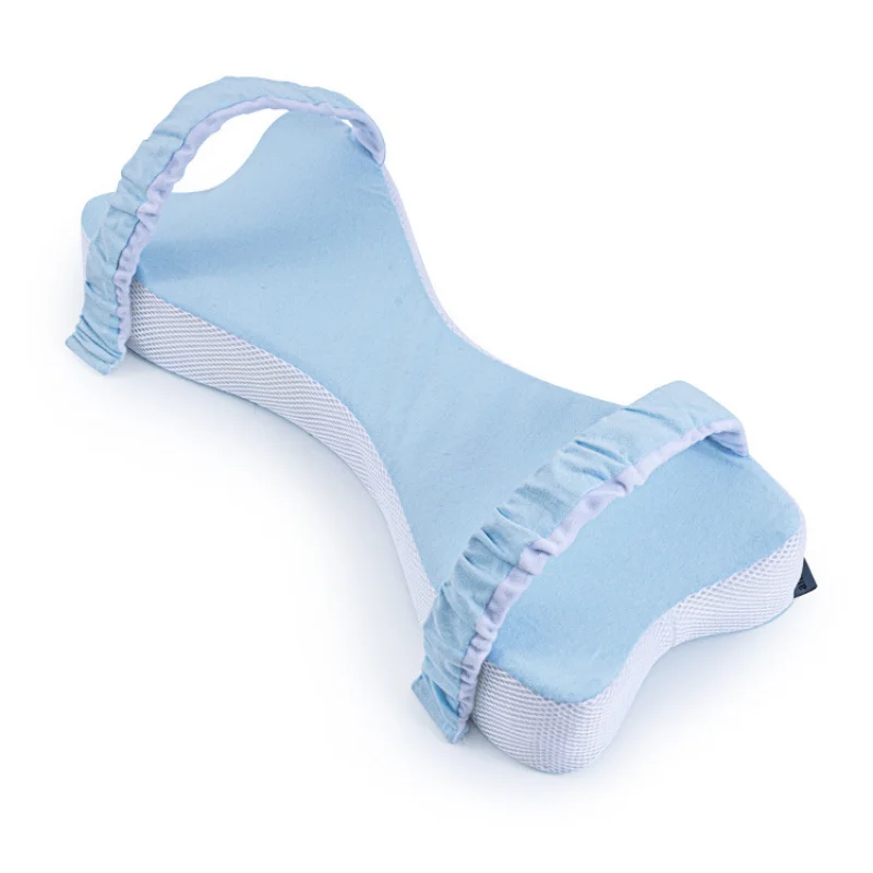 Multifunctional leg clamp pillow soft slow rebound memory cotton sleep pad foot pillow to maintain leg knee and hip curves