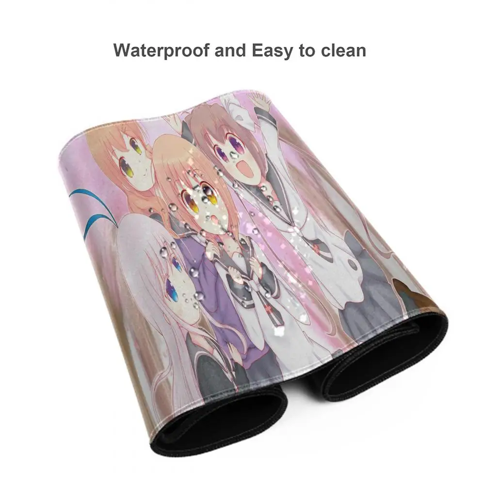 Anime Slow Start Mouse Pad Gamer Keyboard Desk Mat Large Custom XXL Mousepad accessori per ufficio Gaming Anime Girls Mouse Mats