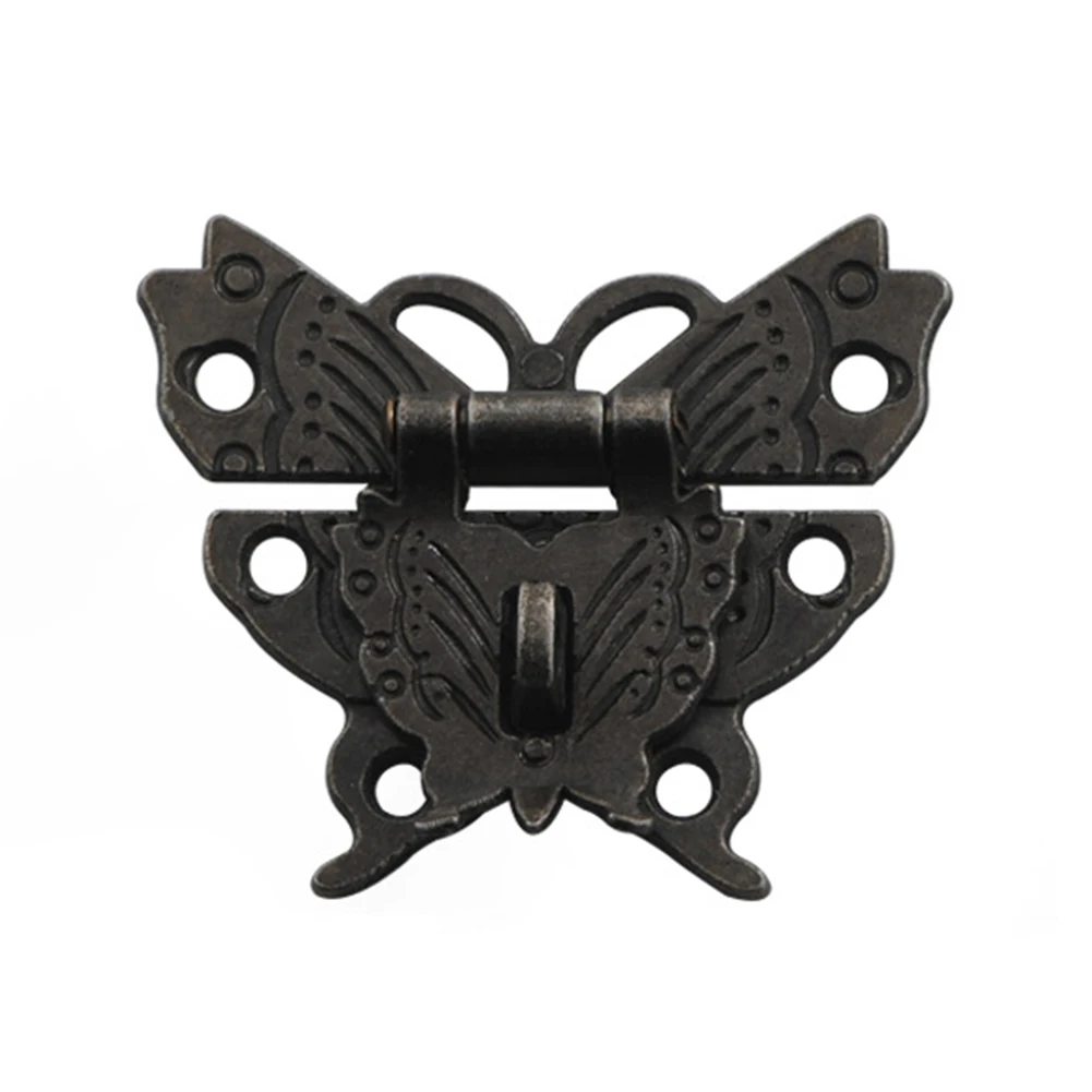 For Collectibles Bronze Hasp Latch Antique Bronze Lock For Collectors Versatile Compatibility Collectible Item